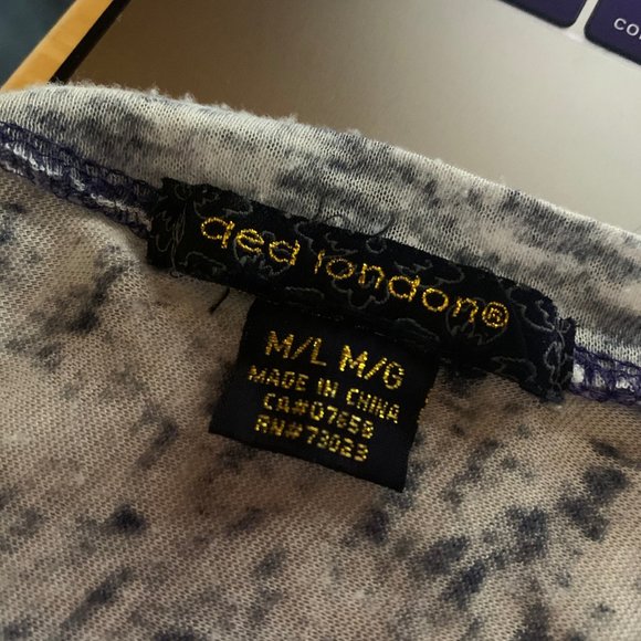 Shear blue shirt - Picture 3 of 3